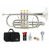 Lechgold Supreme CR-18S cornet en Sib argenté