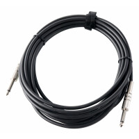 Pronomic cable para instrumentos 6 m clavija jack, negro