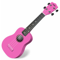 Classic Cantabile US-100 PK Sopraan Ukelele, rose