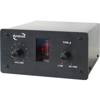 Dynavox TPR-2 Röhrenvorstufe Phono Vorverstärker schwarz  - 1A Showroom Modell (Zustand: wie neu, in OVP)