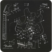 Fender Mousepad Exploded Strat