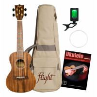 Flight DUC440 Acacia Konzert Ukulele Set