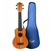 Flight TUS53 Mahagony Travel Sopran Ukulele