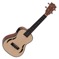 Dimavery UK-800 Concert Ukulele Épicéa
