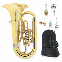 Lechgold FT-19/5L F-Tuba lackiert Deluxe Set