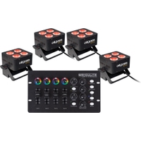 Algam Lighting LAL PAR-410-QUAD Lichtanalge Set