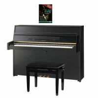 Kawai K-15 E/P Klavier schwarz Set