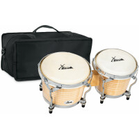 XDrum Bongo Pro Naturale Set con Borsa