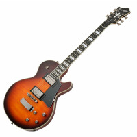 Hagstrom Swede E-Gitarre Tiger Burst