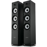 Bennett & Ross Ultrasphere HiFi Standlautsprecher Paar schwarz 2 x 100W RMS