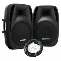 Pronomic PH15 pareja de altavoces activos MP3/Bluetooth 200/350W