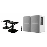 Edifier Studio R1280DB WS 2.0 Lautsprechersystem White Stativ Set