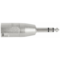 Pronomic AD-JSXM adaptateur stéréo jack 6,3mm mâle/ XLR mâle