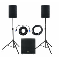 Pronomic Powerstage Concert 1812 2.1 Aktive PA-Anlage 1800 Watt