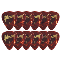 Gibson Tortoise Picks Thin Confezione Da 12