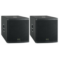 Pronomic C-118SA Actieve Subwoofer 18'' (46 cm) 2x set