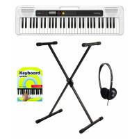 Casio CT-S200 WE Keyboard Starter Set Weiß