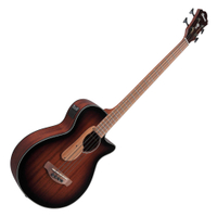 Ibanez AEGB24E-MHS Akustik Bass Mahogany Sunburst High Gloss  - Retoure (Zustand: sehr gut)