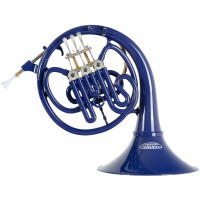 Classic Cantabile WH-30BL MardiBrass Kunststoff Bb-Waldhorn Blau