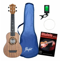 Flight TUS50 Salamander Travel Sopran Ukulele Set