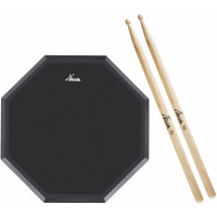 XDrum TF-8 TrueFeel Practice Pad 8" Sticks Set