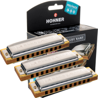 Hohner Blues Harp MS C/G/A Pro Pack