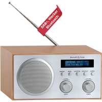 Bennett &amp; Ross DAB-258 NT Vikedal DAB/FM-radio met Bluetooth