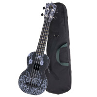 Classic Cantabile BeachBuddy Black Beauty sopraan ukulele ABS