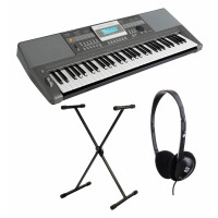 Classic Cantabile CPK-303 clavier set avec support et casque