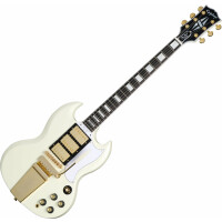 Epiphone 1963 Les Paul SG Custom With Maestro Vibrola Classic White