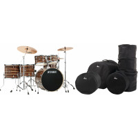 Tama IP62H6W-CTW Imperialstar Drumkit Coffee Teak Wrap Set inkl. Gigbags