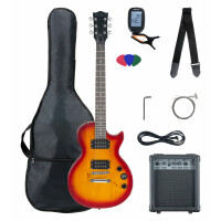 McGrey Rockit E-Gitarre Single Cut-Komplettset Orange Burst