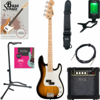 Squier Sonic Precision Bass 2-Color Sunburst Starter Set