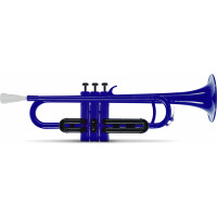 Classic Cantabile MardiBrass Trompeta en material sintético en si bemol azul