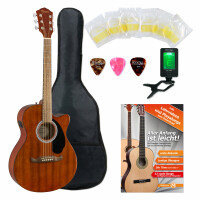 Fender FA-135CE Concert All-Mahogany Natural Starter Set