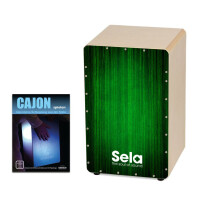 Sela Varios Cajon Green Set inkl. Cajonschule