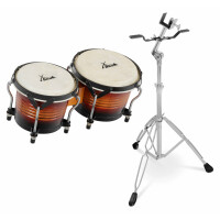 XDrum Bongo Pro Vintage Sunburst SET, standaard inb.