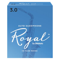 D'Addario Royal 10er Pack Altsaxophon Blätter Stärke 3