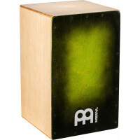 Meinl Percussion Snarecraft Series Snare Cajon 100 Special Edition Green Burst