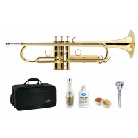 Lechgold TR-18LW Sib trompet pluimgewicht vernist Deluxe set