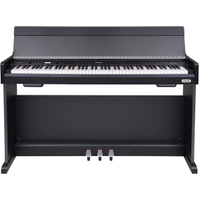 NUX NCK-330 Digitalpiano Schwarz  - 1A Showroom Modell (Zustand: wie neu, in OVP)
