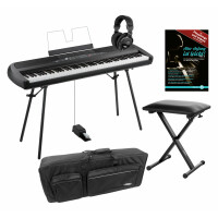 Korg SP-280 BK Portable Piano Set Schwarz