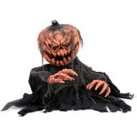 Europalms Halloween bewegte Kürbis-Monster Figur