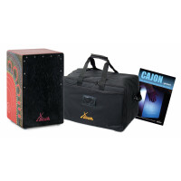 XDrum Design Series Cajon "Flower" Set con borsa e guida (tedesco)