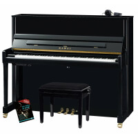 Kawai ATX4 Anytime K-300 E/P Klavier Schwarz Hochglanz Set