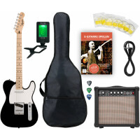 Squier Sonic Telecaster Black Starter Set