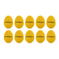 10x Kirstein ES-10Y Egg Shaker giallo Heavy Set