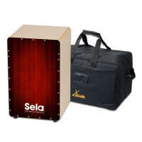 Sela Varios Cajon Red Set inkl. Tasche