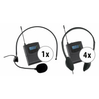 Beatfoxx Silent Guide V2 Ensemble Set of transmitter and 4 receivers