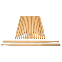 XDrum Drumsticks Classic 7A Wood 10er Pack